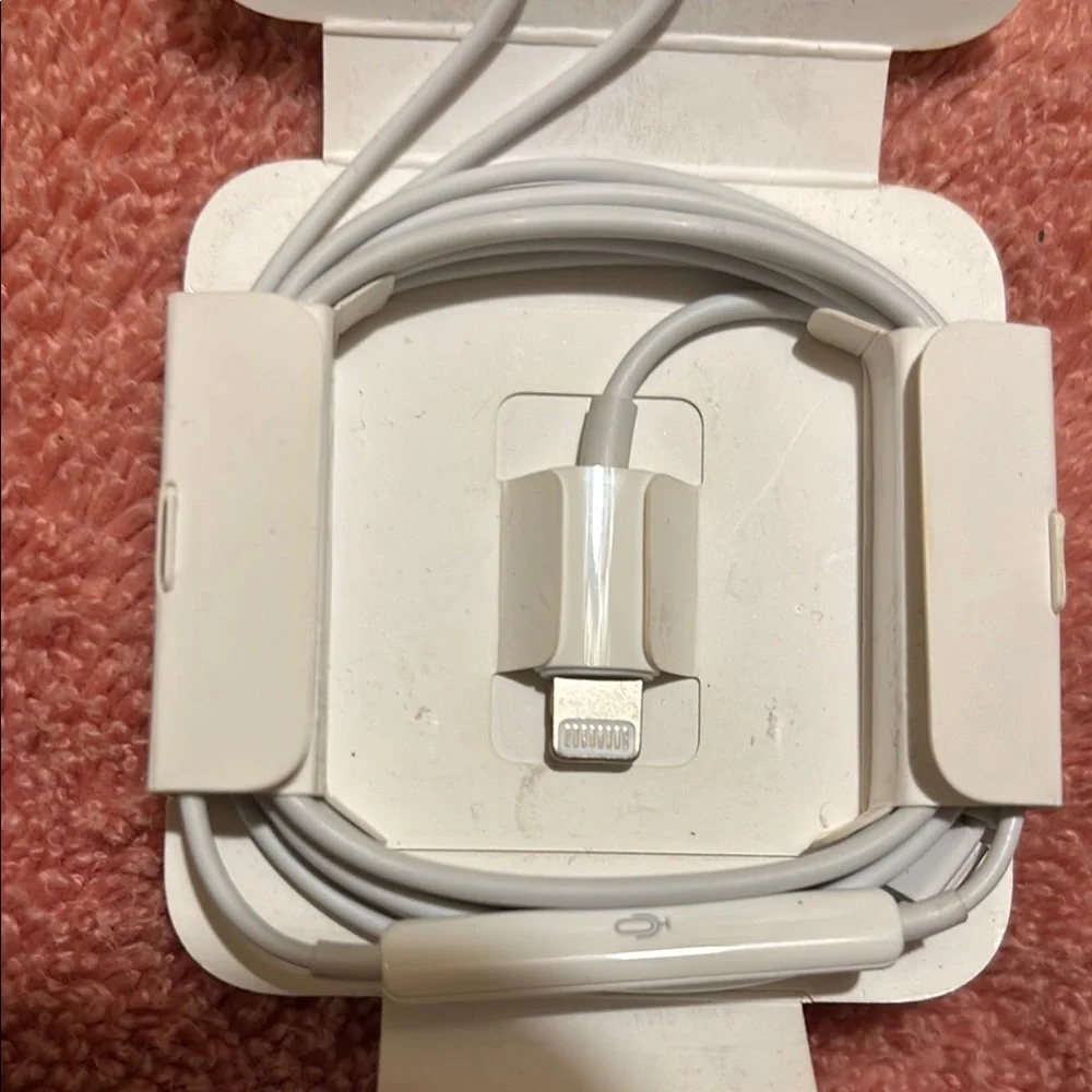 White Wired Earbuds